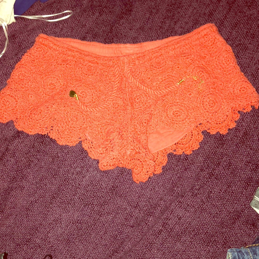Billabong Crochet Shorts Medium